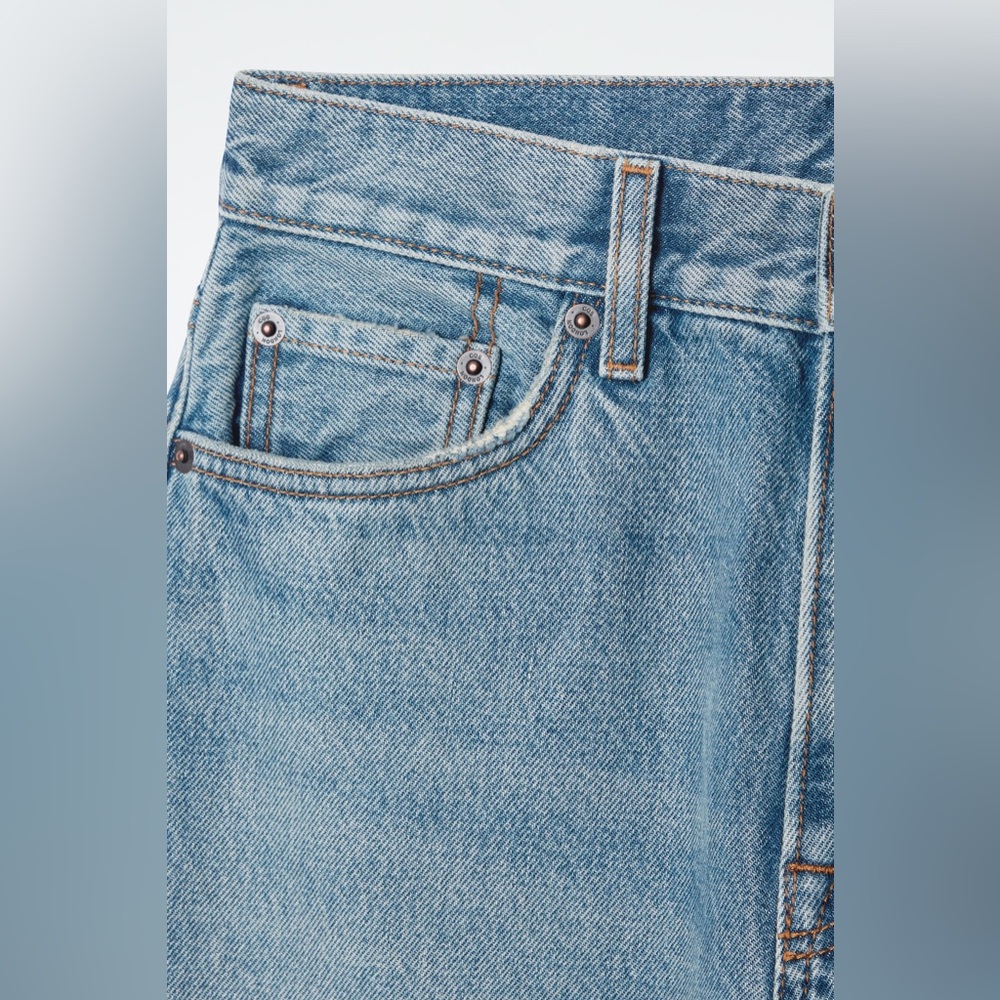 COS Relaxed Straight Leg High Rise Full Length